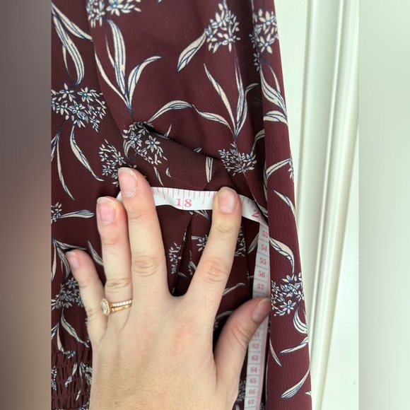 Roolee Maxi Tiered Long Sleeve Dress Size Small - Picture 7 of 8